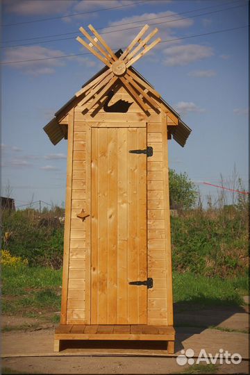 Дачный туалет с установкой HME563