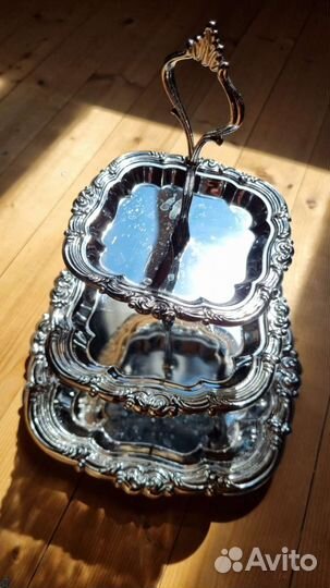 Конфетница ваза трехярусная Kaiserhoff