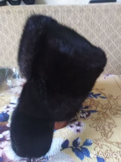 Продам шапку ушанку норковую