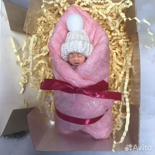 Ватная игрушка Малыш Пеленашка