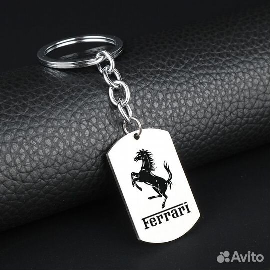 Брелок жетон для ключей с логотипом 