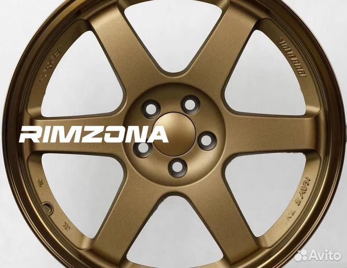 Литые диски volk racing TE37 SL R18 et35.0 5x100.0