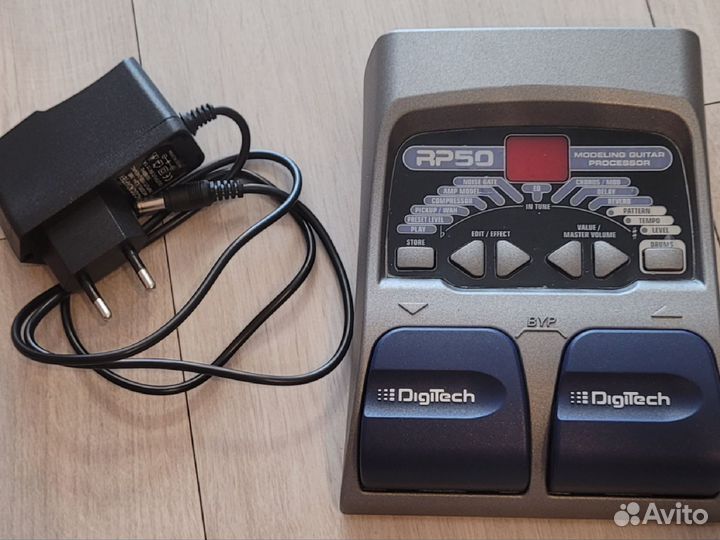 Гитарный процессор digitech rp50