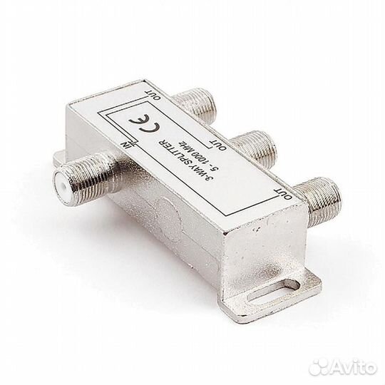 TV сплиттер Cablexpert (AS-TV-03) тип F - 3 тип F #290898