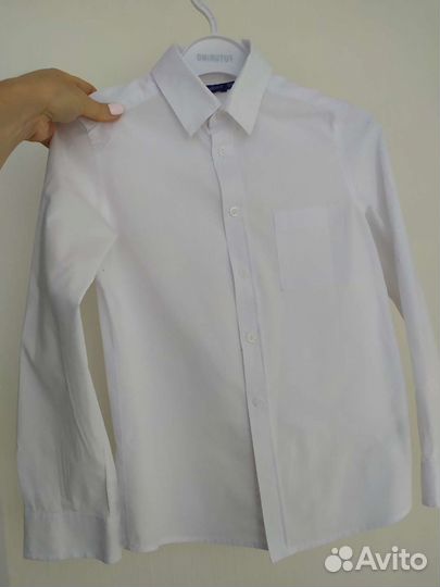 Рубашка белая для мальчика