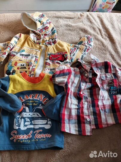 Пакет вещей на мальчика 74-86