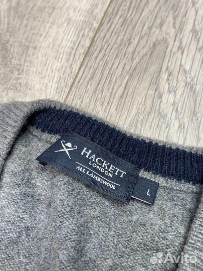 Шерстяной свитер Hackett LambsWool
