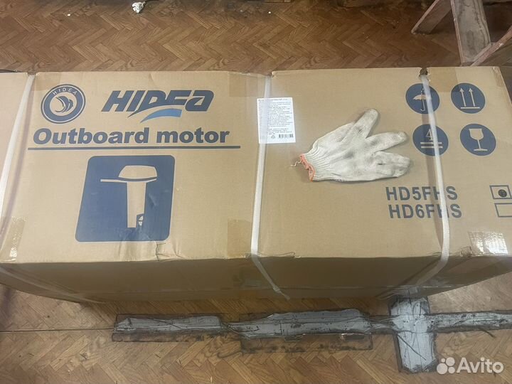 Продам лодочный мотор hidea hd 5 fhs