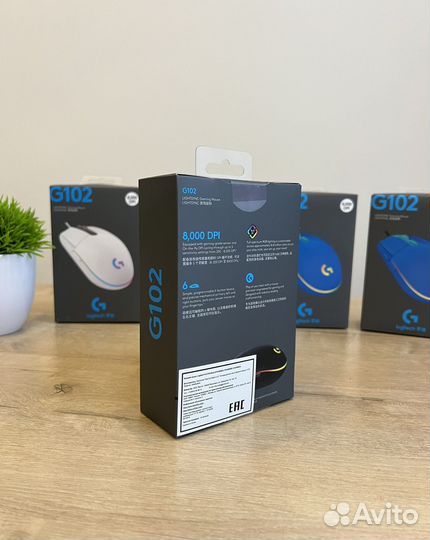 Logitech g102 новая