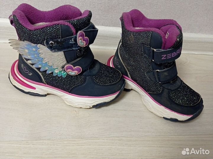 Сапожки для девочки осень-зима