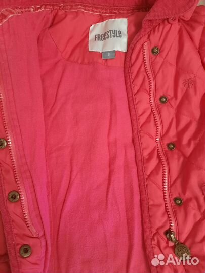 Куртка утепленная для девочки 3 года