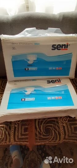 Подгузники для взрослых seni,tena М
