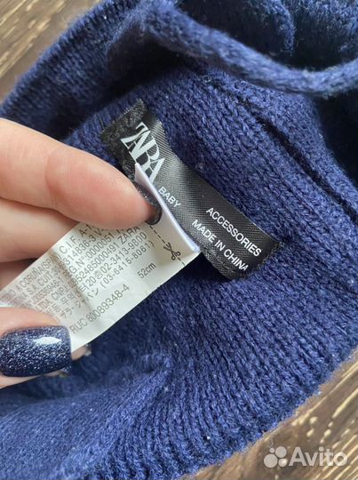 Шапки zara, hm на мальчика 86-92