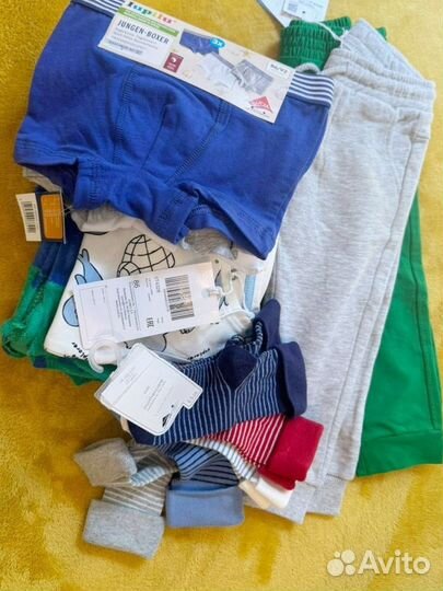 Новые вещи из европы для мальчика 86 92