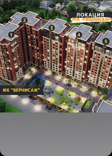 3-к. квартира, 103,1 м², 5/16 эт.