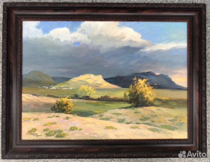 Картина маслом на холсте большая