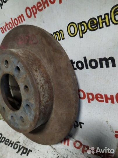 Тормозной диск задний Hyundai Solaris SB 2010-2017