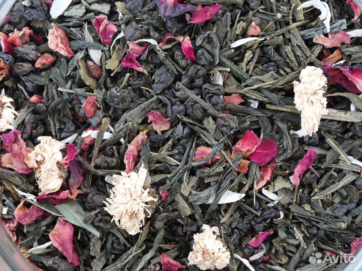 Чай зеленый с добавками 