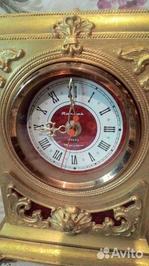 Часы настольные Янтарь Россия