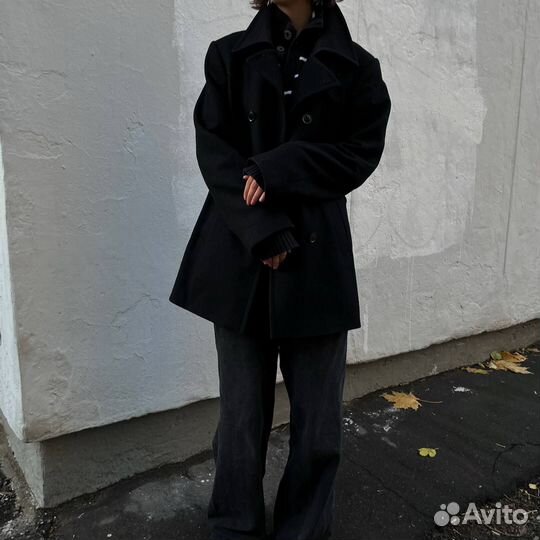 Винтажный кашемировый бушлат винтаж