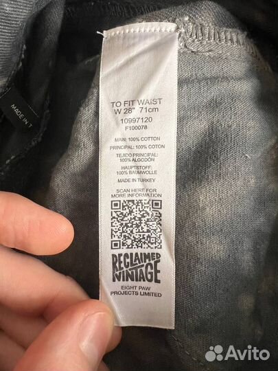 Джинсы Вареные Reclaimed VIntage