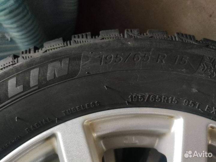 Колеса 195 65 r15 зимние michelin X-ICE north 4