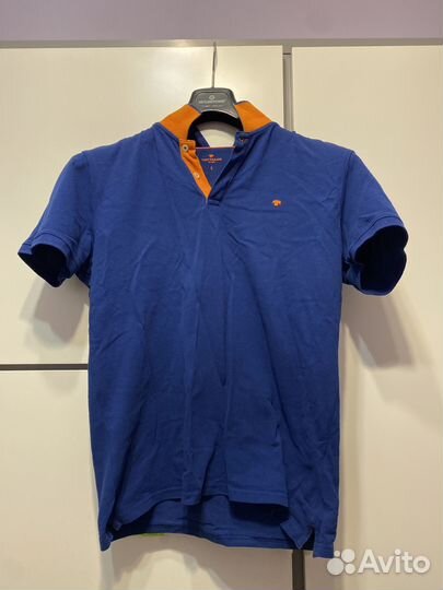 Поло Tom Tailor синего цвета (размер L)