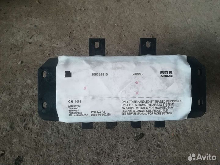 Airbag пассажира Citroen C4 DS4, Peugeot 308 3008