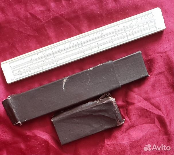 Линейка логарифмическая времён СССР