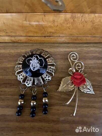Броши бижутерия СССР
