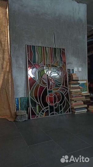 Витраж алюминиевый