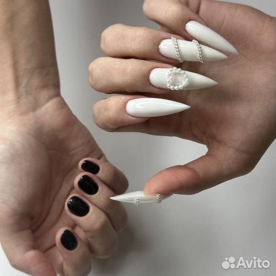 Гель-лак, наращивание, модели