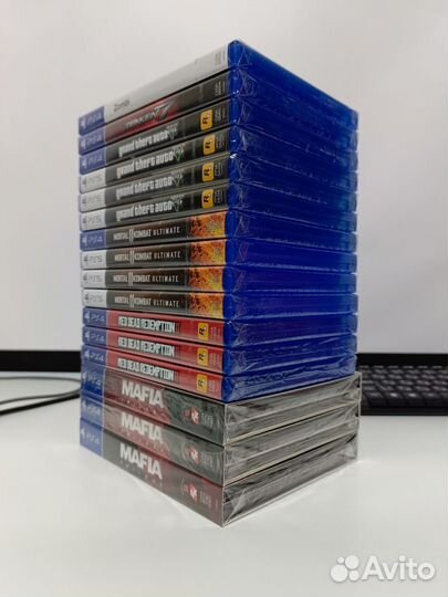 Игры RDR2, MK11ULT, GTA5 для Ps5 Ps4