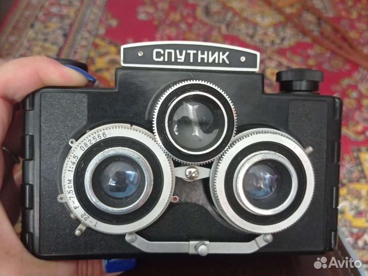 Плёночный фотоаппарат Спутник СССР