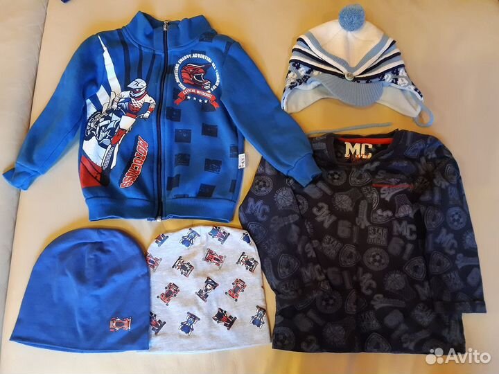 Пакет одежды для мальчика 1-4 лет (13 вещей)