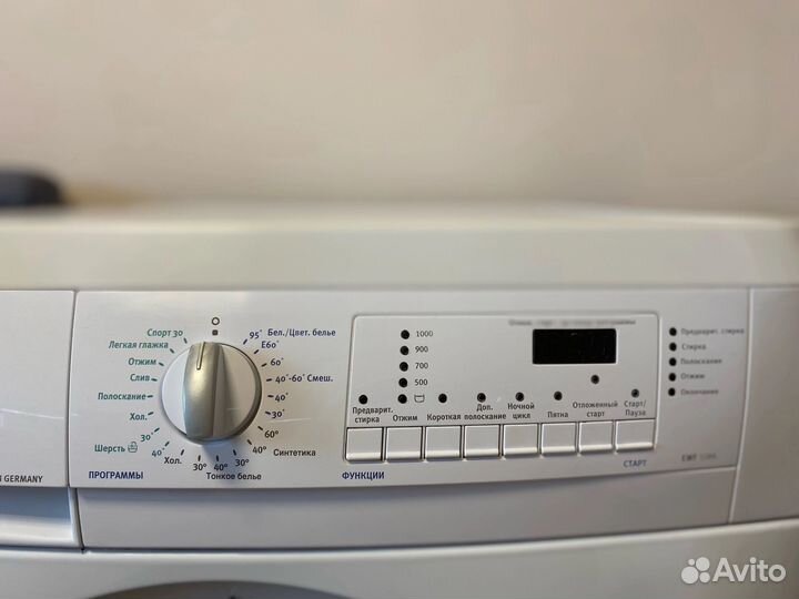 Стиральная машина electrolux ewf 1086