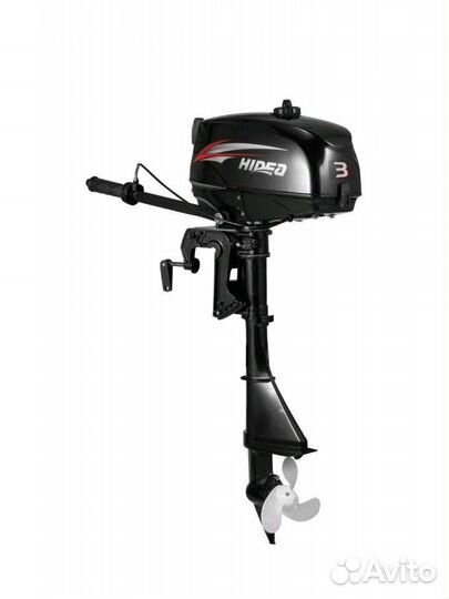 Двухтактныйлодочный мотор hidea HD3FHS