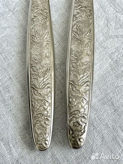 Ложки кофейные, десертная, салатная пара