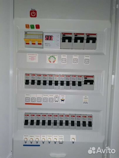 Услуги электрика. (Монтаж электропроводки)