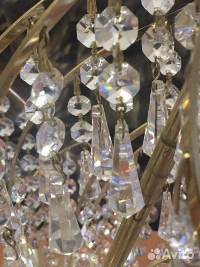 Люстра хрустальная Чехия
