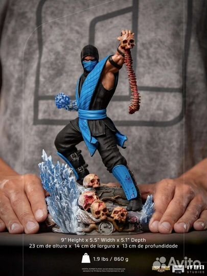 Статуэтки Скорпион и Саб Зиро от Iron Studio