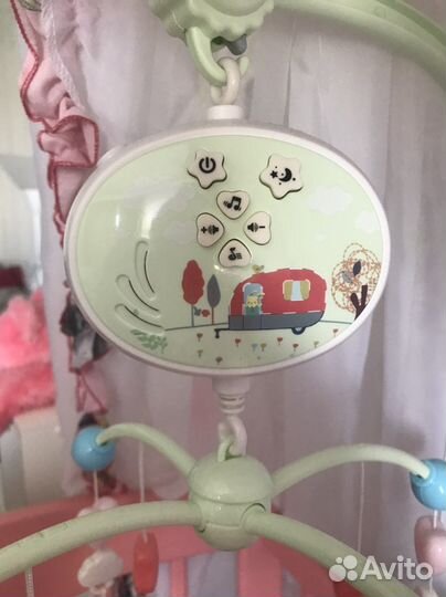 Мобиль на кроватку с проектором