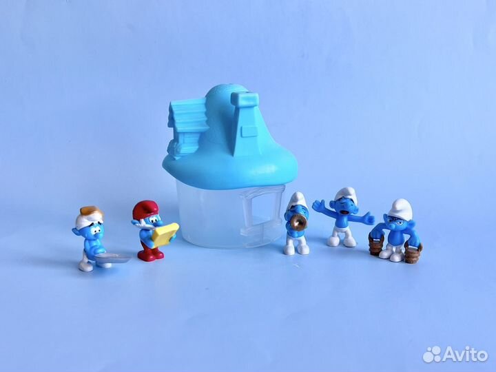 Игрушки смурфики лента 2014