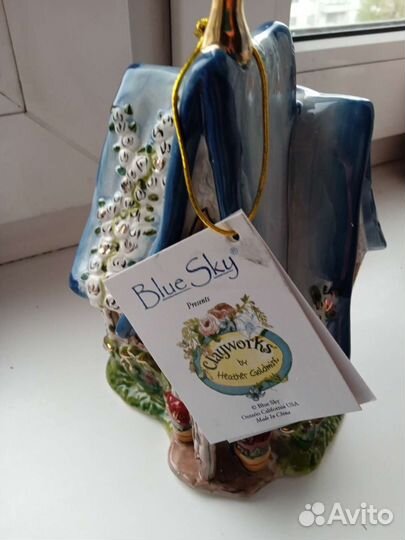 Фарфоровый подсвечник