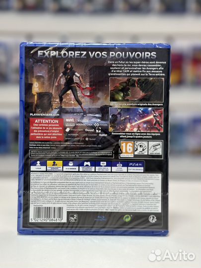 Marvel Avengers Мстители ps4