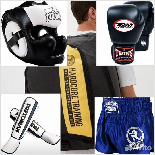 Экипировка для тайского бокса кикбоксинга