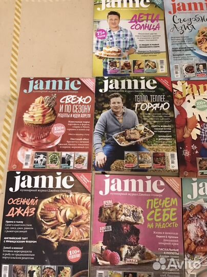 Кулинарные журналы Джейми Оливера 14 шт