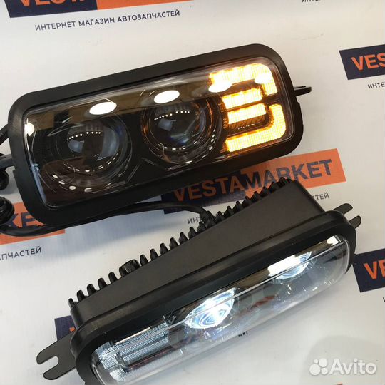 Подфарники (надфарники) LED 