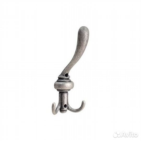 Крючки мебельные античное серебро
