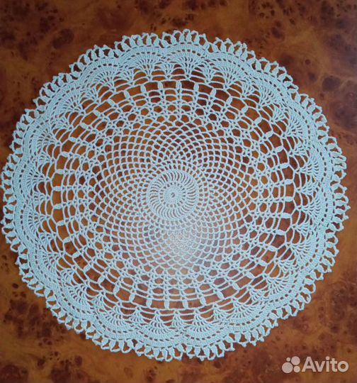 Салфетки вязанные